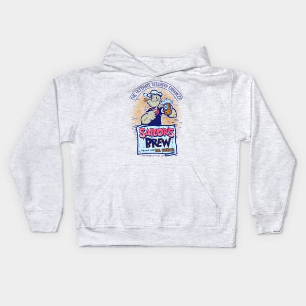 Sailor's Brew Kids Hoodie by DonovanAlex